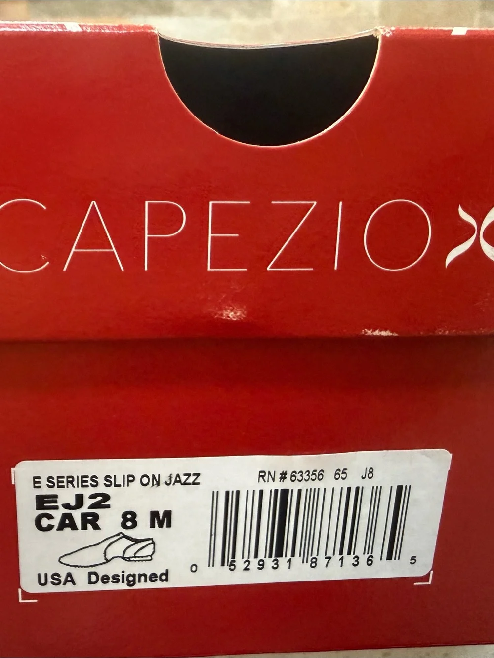 Capezio soft leather
